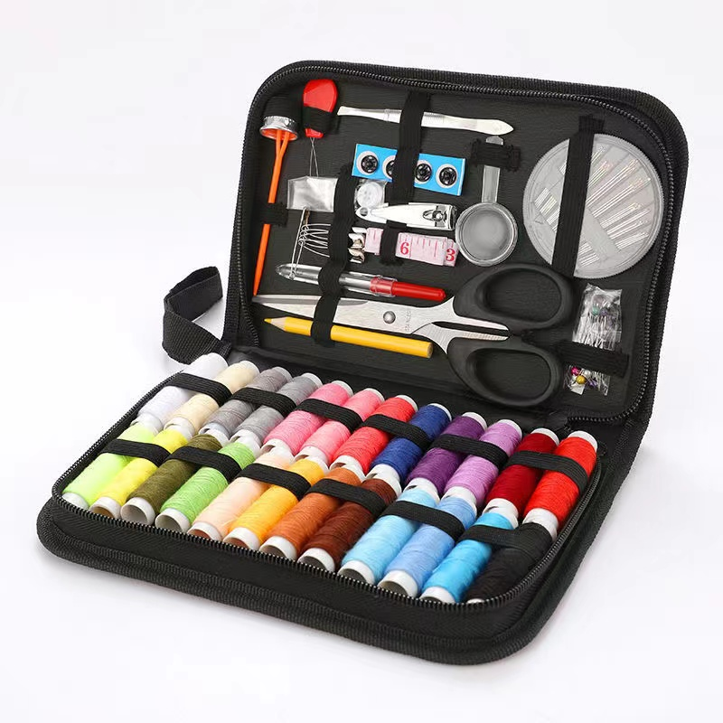 Kit de couture portable avec boîte de rangement