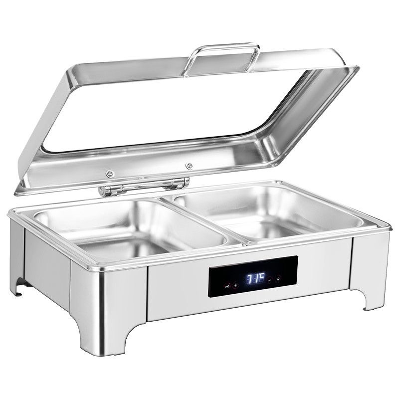 Lot de 5 bac de 9L Bac chauffant isotherme électrique professionnel