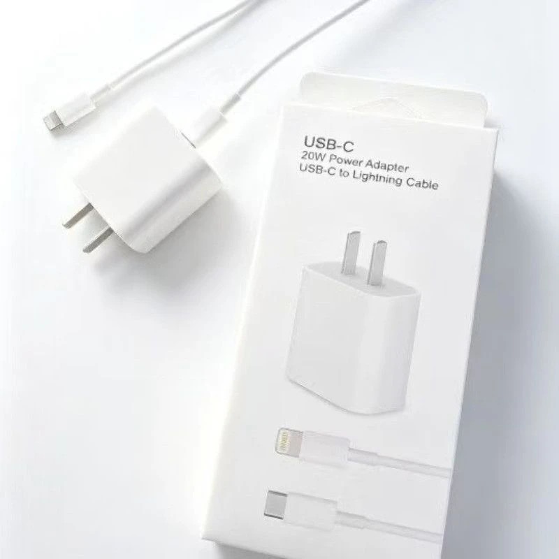 Lot de 100 kits de charge rapide USB-C – Chargeur secteur 35 W + câble USB-C