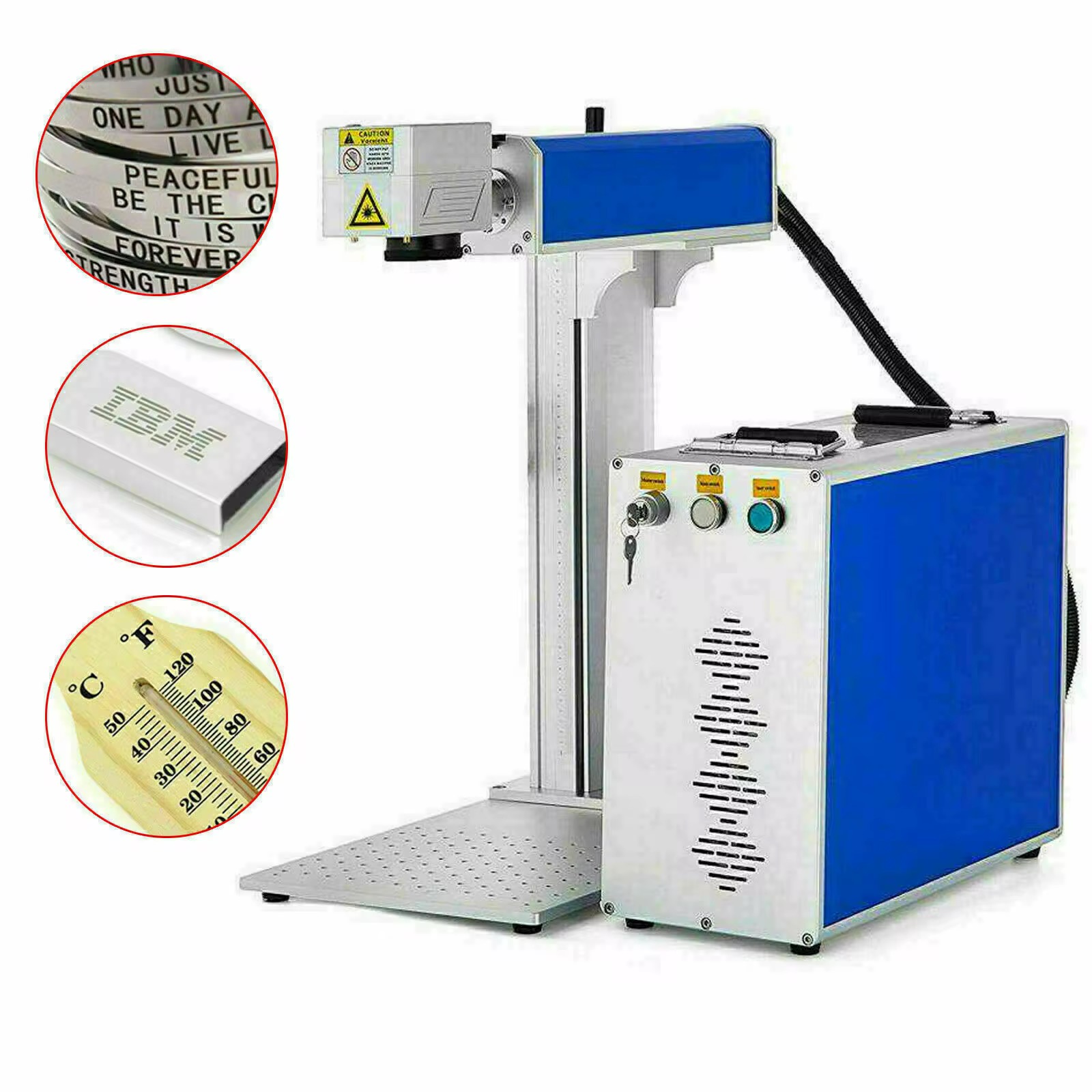 Machine de marquage laser à fibre 30 W pour gravure sur métal