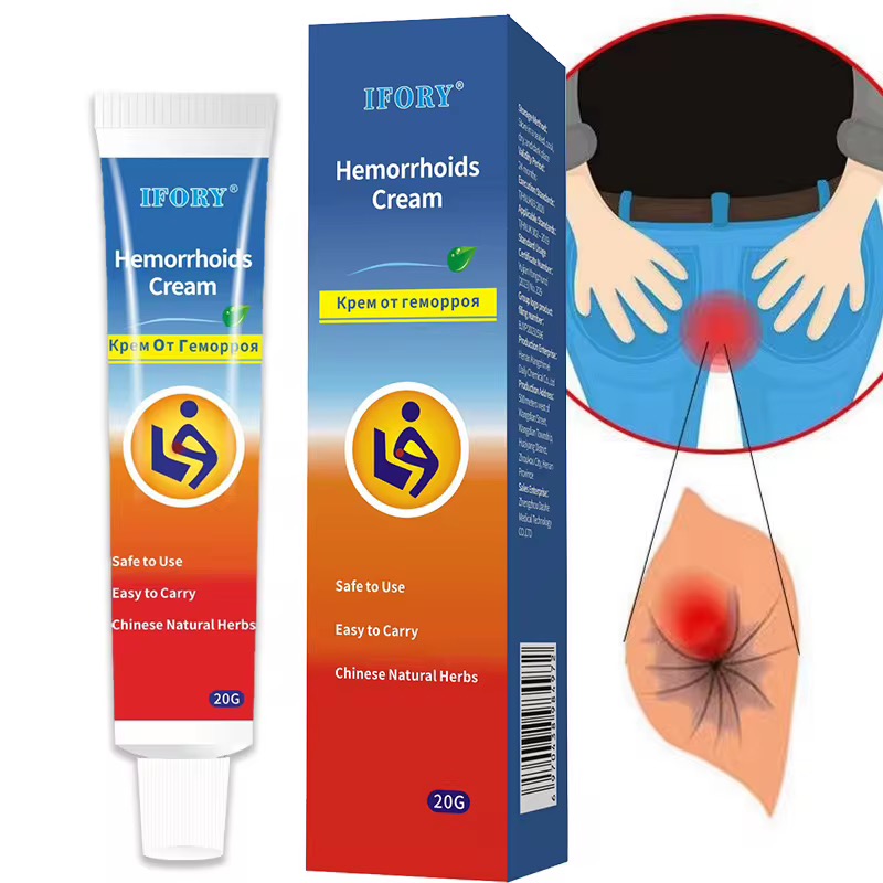 Gel médical anti-hémorroïdes – Pommade pour hémorroïdes internes et externes, soulage les démangeaisons