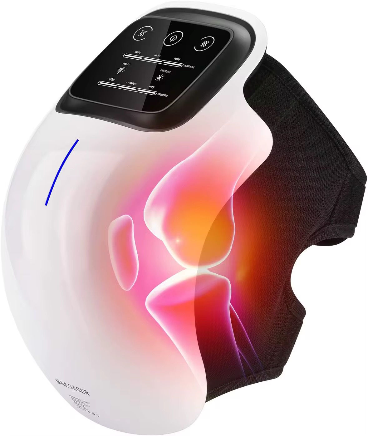 Genouillère intelligente chauffante japonaise, appareil de thermothérapie pour les genoux