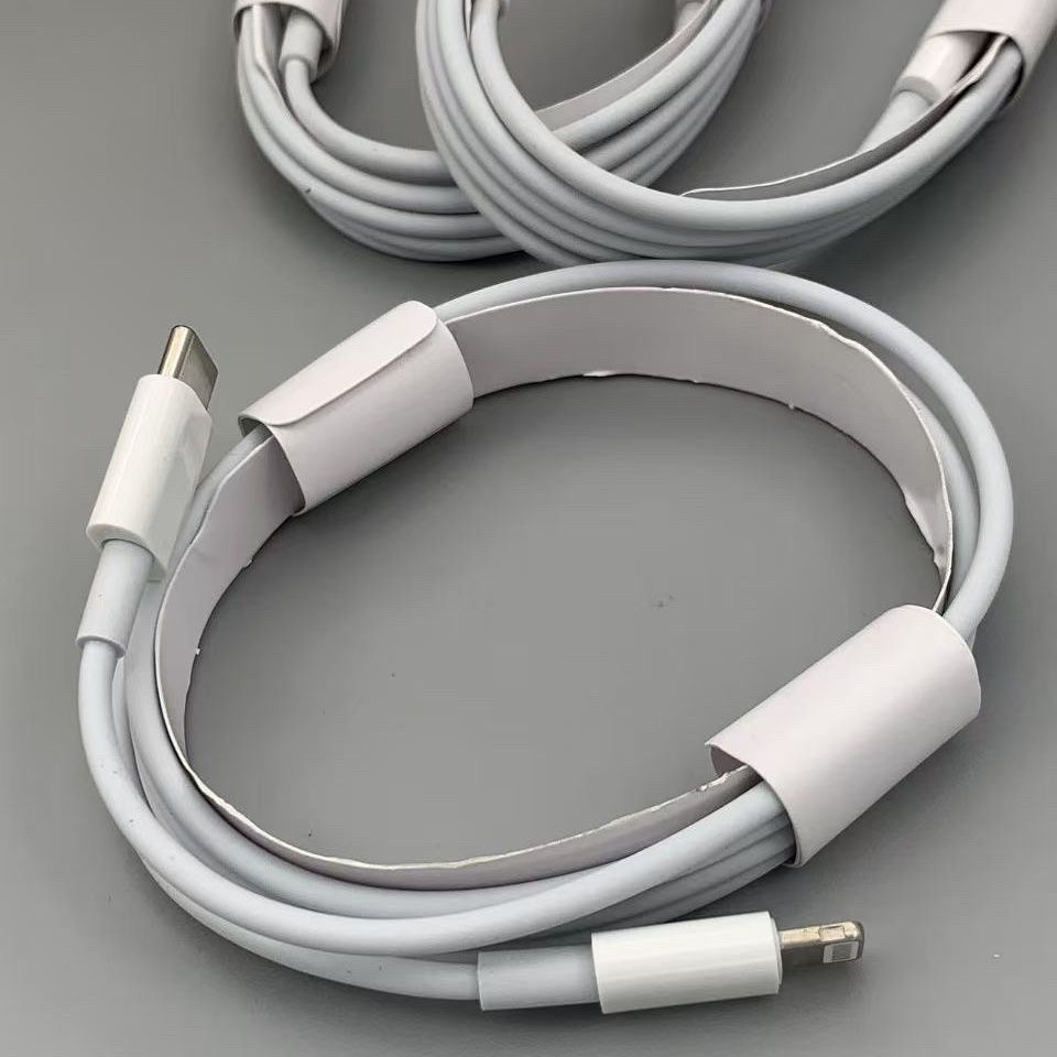 500 pièces Câble de charge rapide PD pour iPhone – Câble de données 1 m avec connecteur Apple, compatible écouteurs Bluetooth