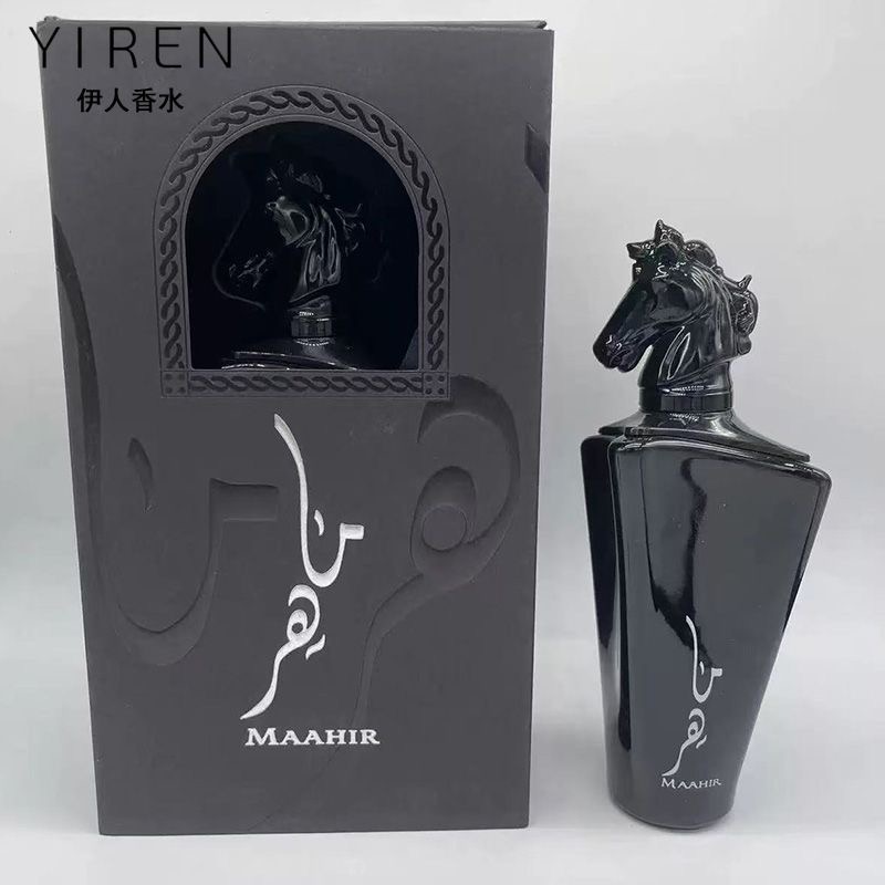 06 Parfum Lattafa MAHIR Homme – Eau de parfum orientale, notes boisées fraîches, longue tenue, fabriqué à Dubaï