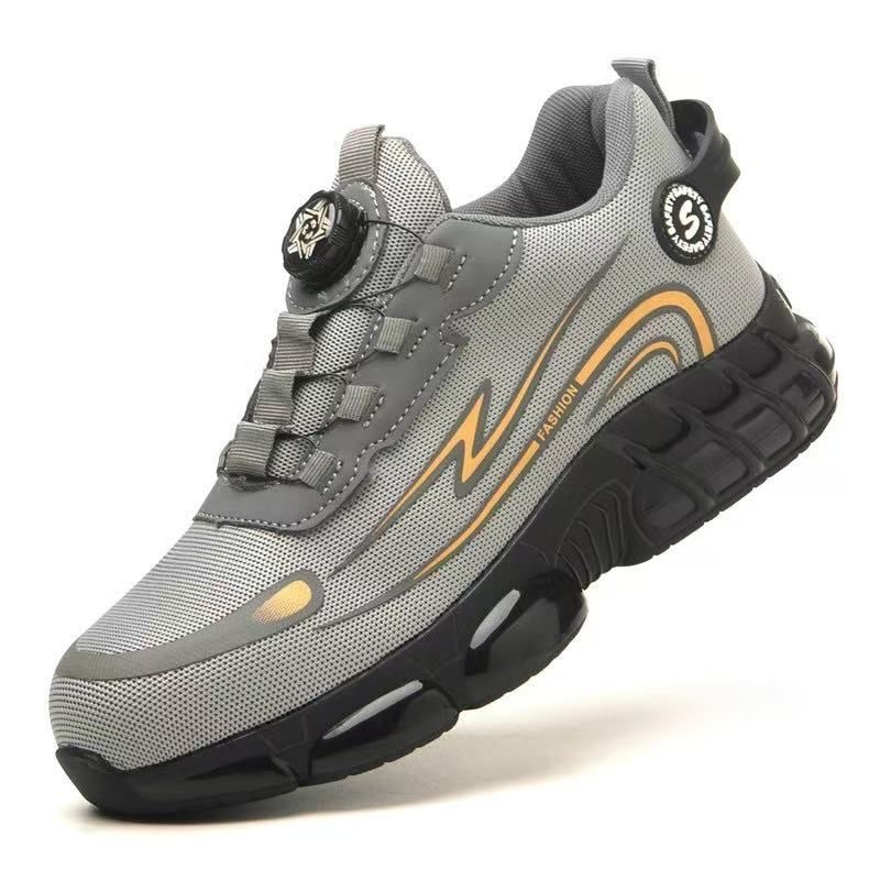 Chaussures de sécurité professionnelles d’été respirantes avec embout en acier