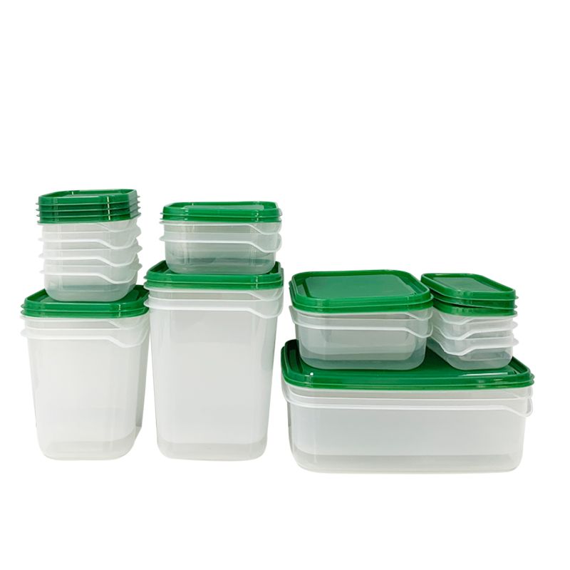 Lot de 14 Boîtes de Conservation Alimentaire – Boîtes Hermétiques pour Réfrigérateur, Micro-ondes et Rangement