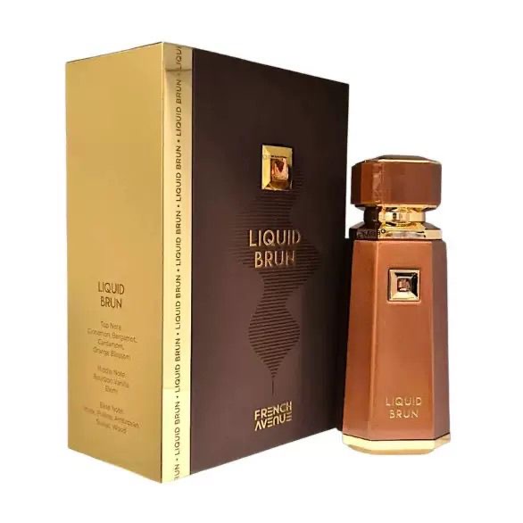 Liquid Brun – French Avenue | Eau de Parfum 100 ml – Parfum boisé, vanillé & épicé inspiré de l’univers de Dubaï