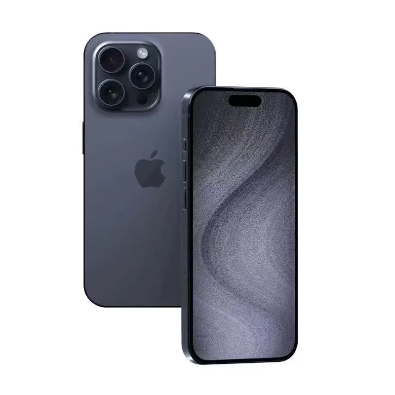 Apple/iPhone 15 Pro Max d'occasion, prêt à l'emploi, compatible avec tous les réseaux, 5G, Face ID ne passe passe et capteur d'image d'origine écran change