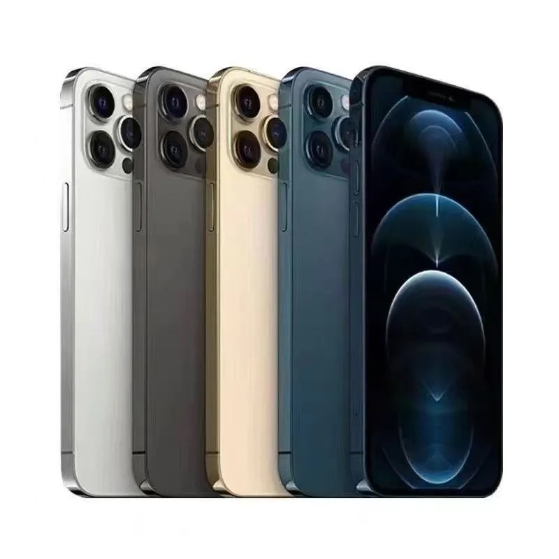 Apple iPhone 12 Pro Max, 5G double SIM, grand écran, téléphone déverrouillé.