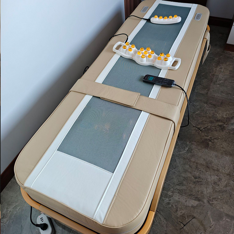 Lit de massage chauffant en pierre de jade – Lit de relaxation et de thermothérapie