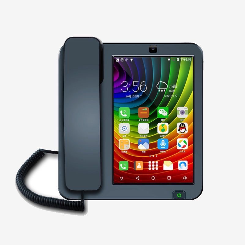 Téléphone fixe sans fil 4G à grandes touches