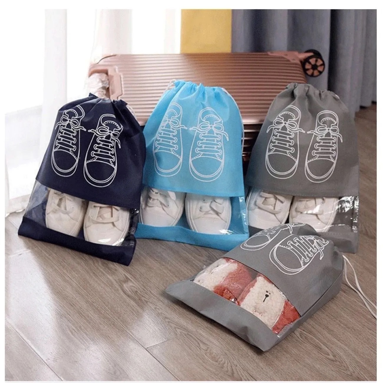 Lot de 1000 sacs de rangement pour chaussures