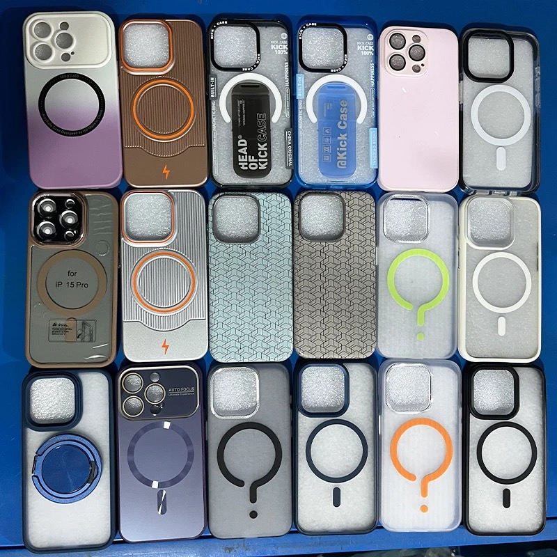 Lot de 1000 coques magnétiques pour iPhone 11 à 17