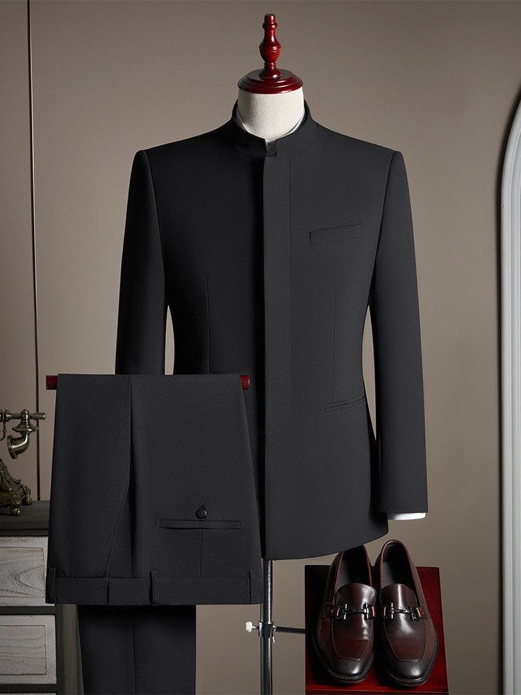 Costume de cérémonie chinois pour homme – 2 pièces