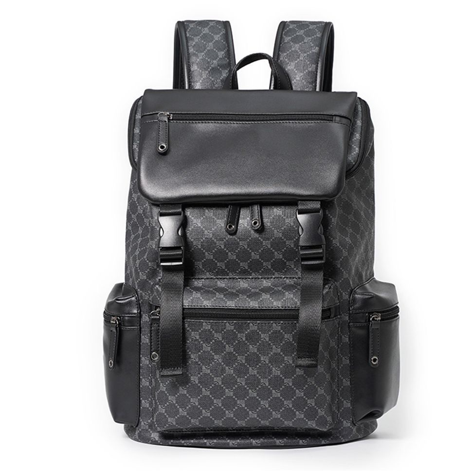 Lot de 30 sacs à dos à carreaux grande capacité