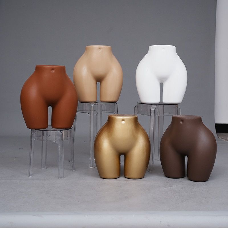 Lot de 10 Mannequins fessiers Grande Taille Femme – Présentoirs pour Vêtements, Lingerie et Vitrine