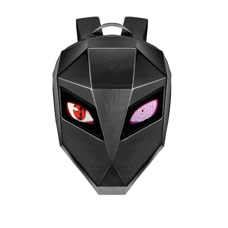 Sac à dos moto LED rigide étanche – Style Iron Man