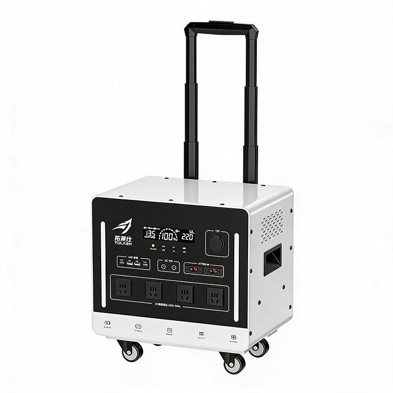 Station d’énergie portable 220 V pour camping 3 kW