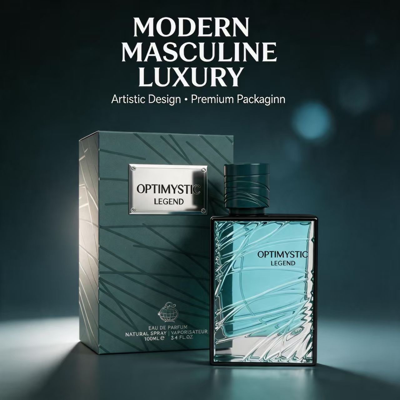 100ml Parfum Homme Fragrance World – Eau de Parfum Intense